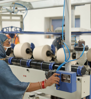 Bulk Cotton Canvas Fabric Manufacturer in India for Industry