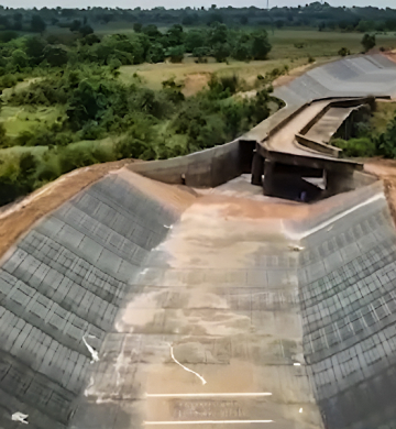 Geo Membrane Canal Lining for Efficient Water Conservation