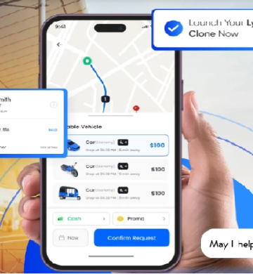 Scalable Taxi Business Solutions with a Custom Lyft Clone App