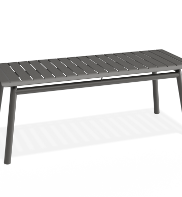 Premium Roku Bench 120cm – Outdoor Seating in Matte Charcoal