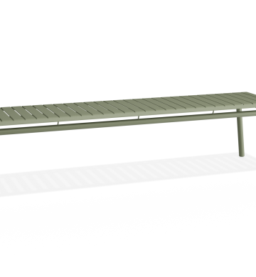 Stylish & Durable Roku Bench 190cm – Matte Eucalyptus Green