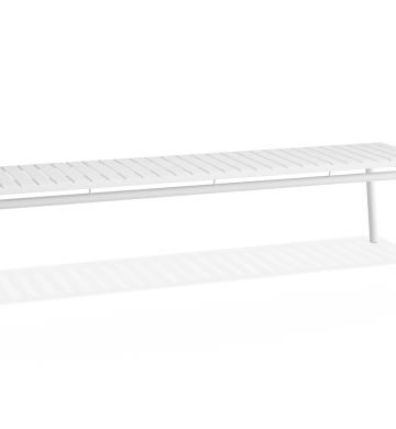 Durable & Stylish Roku Bench 190cm – Matte White