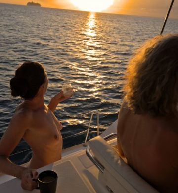 Nude Yachting St Martin
